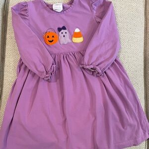 Stitchy Fish Purple Halloween Dress